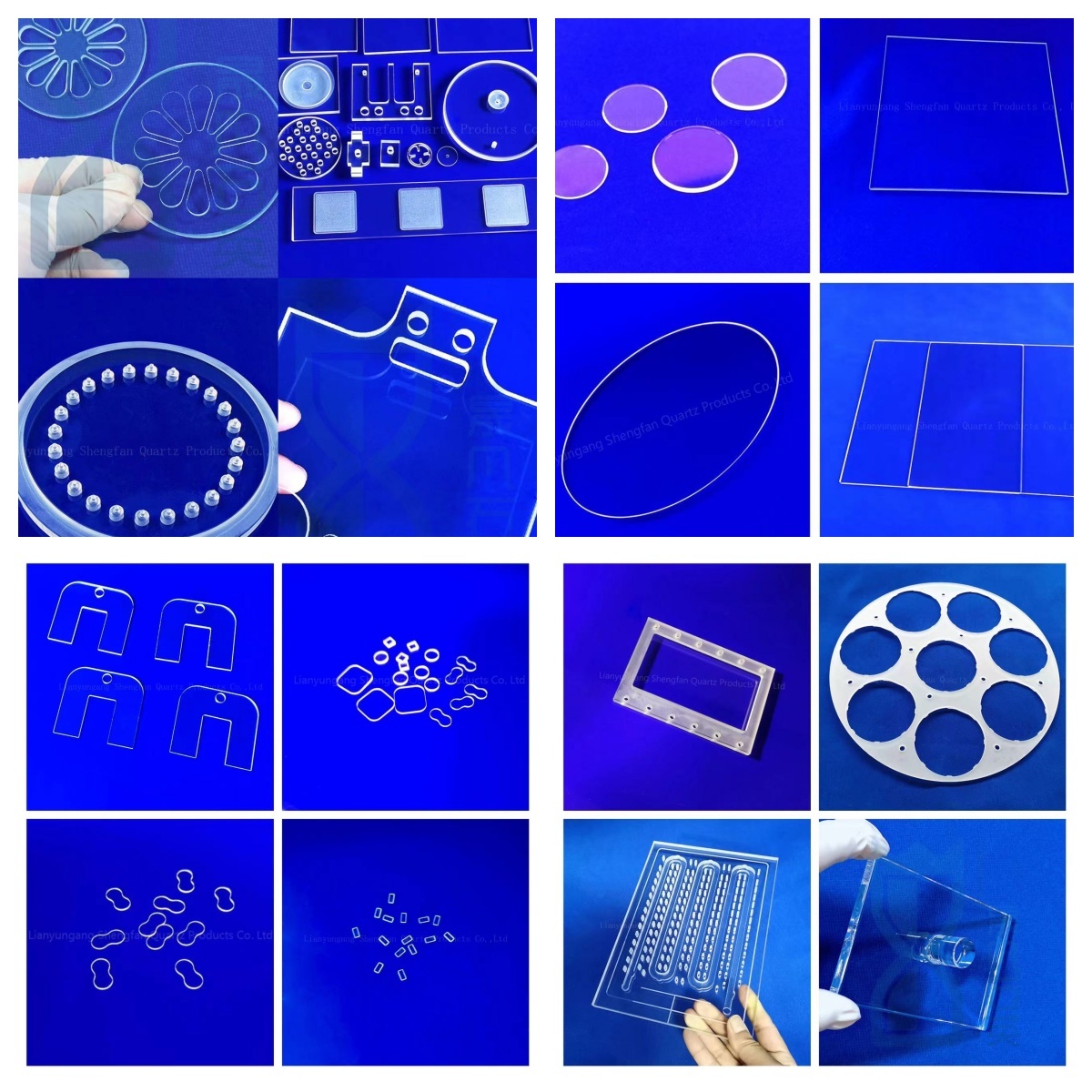 Laatste bedrijfscasus over Custom Special-shaped Quartz Sight Window for Korean Semiconductor Client-Amy