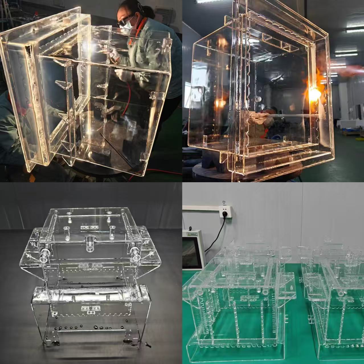 Laatste bedrijfscasus over Performance and Advantages of Quartz Square Container / Quartz Square Tank-sara