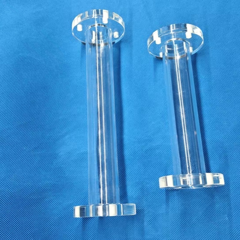 Laatste bedrijfscasus over Product Introduction of Quartz Flange Tube-sara