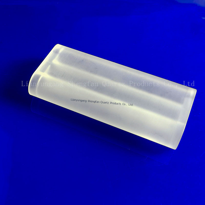 kwaliteit  Polished Triple Bore Quartz Flow Tube Sio2 For Medical Laser 3 Buyers Fabriek
