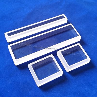 kwaliteit  High Purity Fused Quartz Plate with 92% Light Transmittance, 1150℃ Working Temperature, and 2.2g/cm³ Density Fabriek