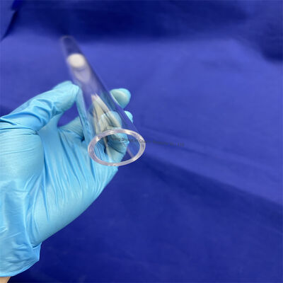 kwaliteit  High temperature resistant 1100° transparent quartz glass tube quartz sand core tube Fabriek