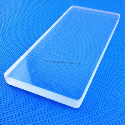 kwaliteit  1-60mm High Purity Clear Fused Silica Plate Heat Resistance  Transparent Arc Silica Quartz Plate Fabriek