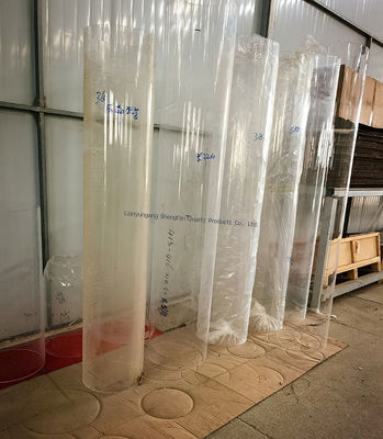 Transparante Kwartsglasbuis met Hoge Doorlaatbaarheid, Goede Elektrische Isolatie en Corrosiebestendigheid