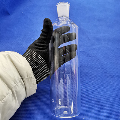 400ml Cilinder van de de Flessen de Brede Mond van de laboratoriumreagens met Deksel voor Bevroren Vloeistof Amber