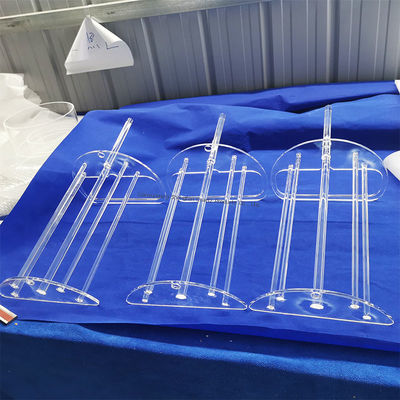 Met een slot voor waferdrager kwartsglasboot