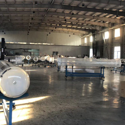 Grote diameter hoogtemperatuurbestendige corrosiebestendige kwartsglasbuis voor fotovoltaïsche toepassingen