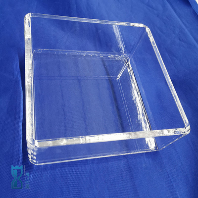 Fabriek Custom Laboratory Quartz Glascilinder Schroeifastig Corrosiebestendige