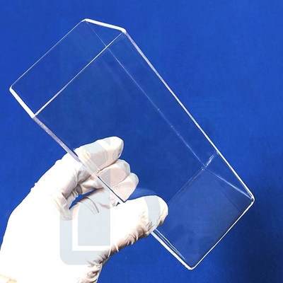 Fabriek Custom Laboratory Quartz Glascilinder Schroeifastig Corrosiebestendige