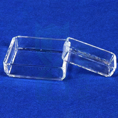 Fabriek Custom Laboratory Quartz Glascilinder Schroeifastig Corrosiebestendige