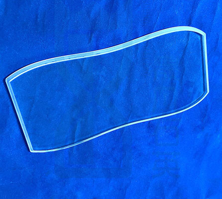 Optisch raam van gesmolten silica optisch glas venster voor lasersnijmachine doorzichtig glasplaat