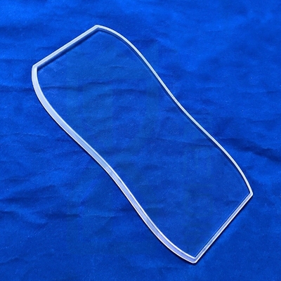 Optisch raam van gesmolten silica optisch glas venster voor lasersnijmachine doorzichtig glasplaat