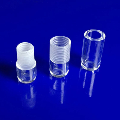 Doorzichtige kwartsglasbuis Spiraal kwartsglasbuis Voor verwarming