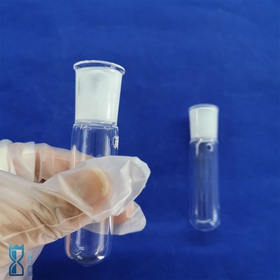 Fabriek Custom Laboratory Quartz Ronde bodem Platte proefbuis Corrosiebestendige Hoge temperatuur