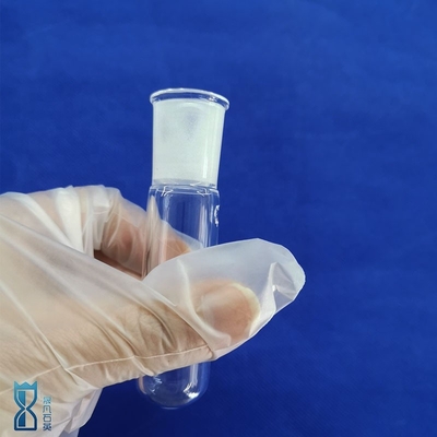Fabriek Custom Laboratory Quartz Ronde bodem Platte proefbuis Corrosiebestendige Hoge temperatuur