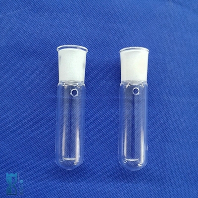 Fabriek Custom Laboratory Quartz Ronde bodem Platte proefbuis Corrosiebestendige Hoge temperatuur