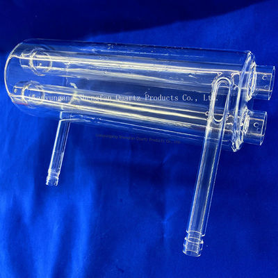 Temperatuurverwarmingsbuis Ovenbuis Hoog zuiverheidscyclische laboratoriumkwartsglasbuis