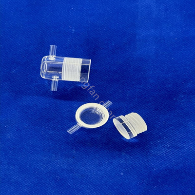 Fabriek Custom High Temperature And Corrosion Resistant High Purity Laboratory Gesloten Quartz Draad Pipe