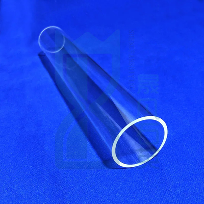 Op maat gemaakte, hoge temperatuurbestendige quartzglasbuis met grote diameter