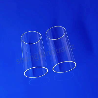 Transparante grote diameter helder gesmolten siliciumkwartsbuis