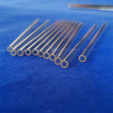 Kwartsglazen buis duurzaam corrosiebestendig voor chemische en petrochemische industrieën