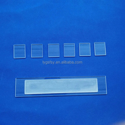 Cnc Finishing Laboratory Slotted Quartz Sheet Zuur en Alkali Resistent