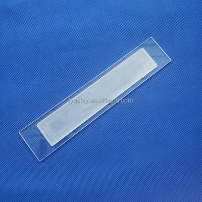 Cnc Finishing Laboratory Slotted Quartz Sheet Zuur en Alkali Resistent