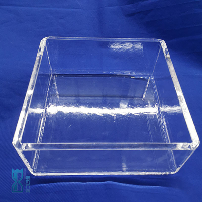 Fabriek maatwerk laboratorium ronde transparante corrosiebestendige kwarts glas petrischaal