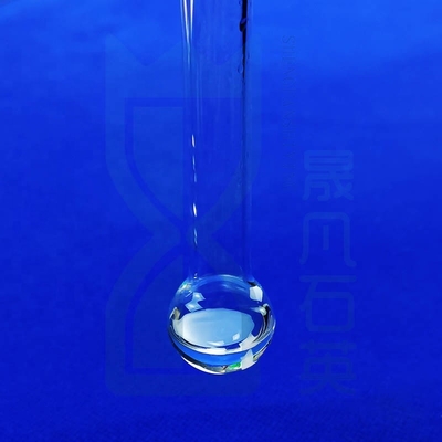 Transparante kwartsproefbuis met lange mond Blaasbuis Producten Ball Plate-SIO2 Glas Samenstelling kwartsproefbuis