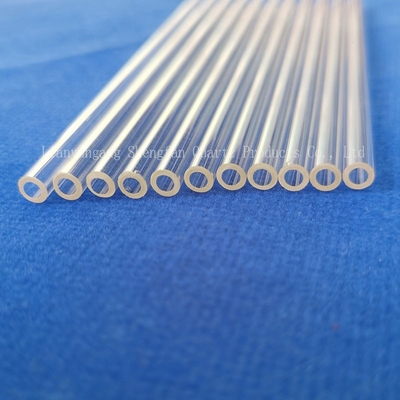 Fabriek Hoogtemperatuur Transparent Quartz Tube Leverancier Duidelijk Quartz Tube Glas met Professionele Fabrikant