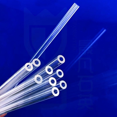 Fabriek Hoogtemperatuur Transparent Quartz Tube Leverancier Duidelijk Quartz Tube Glas met Professionele Fabrikant