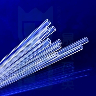 Fabriek Hoogtemperatuur Transparent Quartz Tube Leverancier Duidelijk Quartz Tube Glas met Professionele Fabrikant