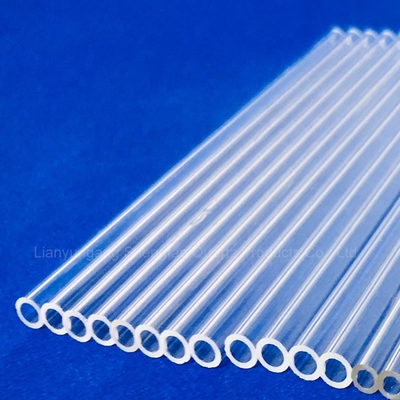 Fabriek Hoogtemperatuur Transparent Quartz Tube Leverancier Duidelijk Quartz Tube Glas met Professionele Fabrikant