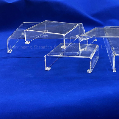 Gepersonaliseerd Transparent Square Quartz Glas Petrischaal Laboratorium glaswerk met sio2 Chemische samenstelling