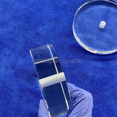 Aanpassing Transparent gesmolten silica glasplaat UV kwarts glasplaat Voor UVC led lamp