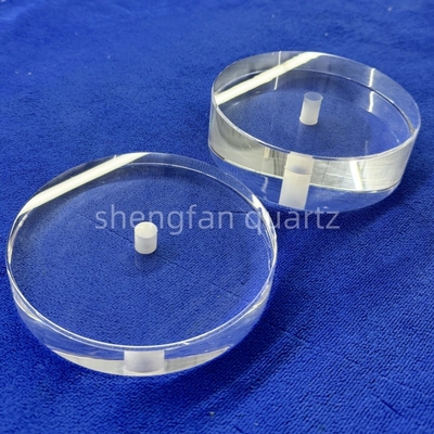 Fabriek Custom Ultraviolet High Purity Laser Perforated Quartz Glas Plaat