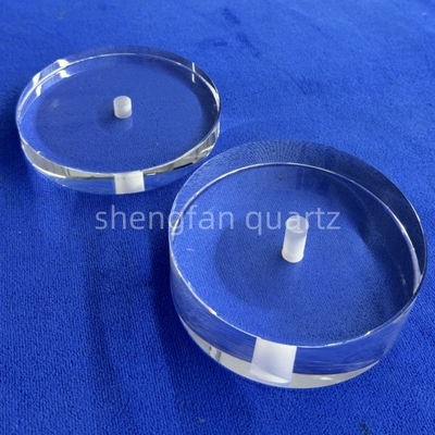Fabriek Custom Ultraviolet High Purity Laser Perforated Quartz Glas Plaat