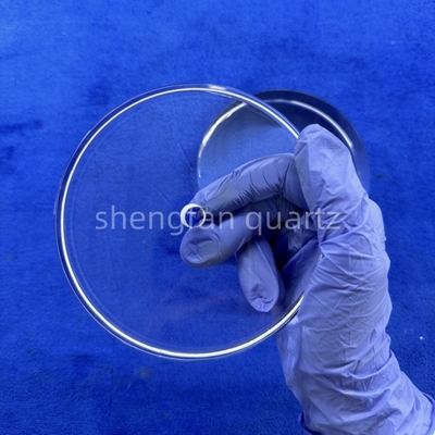 Fabriek Custom Ultraviolet High Purity Laser Perforated Quartz Glas Plaat