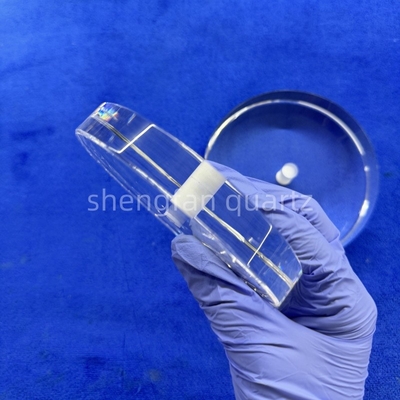 Fabriek Custom Ultraviolet High Purity Laser Perforated Quartz Glas Plaat