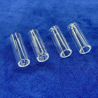 Hoge zuiverheid SiO2 99,99% kwartsglasbuis met gloeipunt 1180°C en rekpunt 1100°C voor industrieel gebruik
