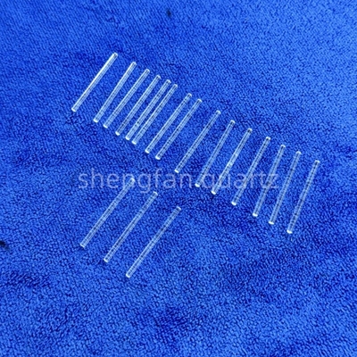 2.1 mm Diameter kwarts glasstaaf Frosted Transparent