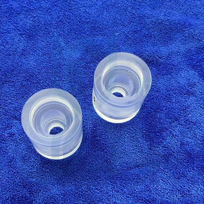 Gesmolten siliciumverzegelde kwartsdraadpijp / Science Lab glaswerk