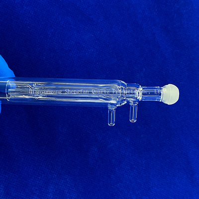 Hoogprecisie Corrosiebestendige Quartz Ball Head Pipe Seal Hoge temperaturen