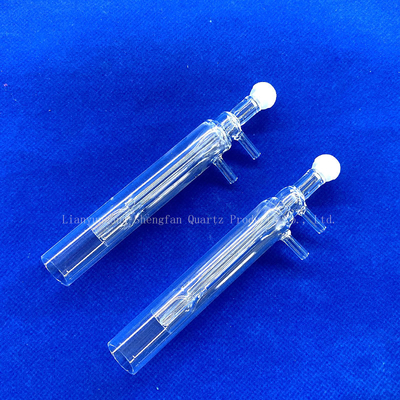 Hoogprecisie Corrosiebestendige Quartz Ball Head Pipe Seal Hoge temperaturen