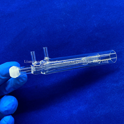 Hoogprecisie Corrosiebestendige Quartz Ball Head Pipe Seal Hoge temperaturen
