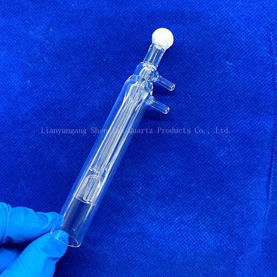 Hoogprecisie Corrosiebestendige Quartz Ball Head Pipe Seal Hoge temperaturen