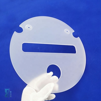 Laboratorium speciaal corrosiebestendig kwarts gepolijst chip kwarts punch sheet gesmolten kwarts