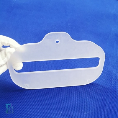 Laboratorium speciaal corrosiebestendig kwarts gepolijst chip kwarts punch sheet gesmolten kwarts