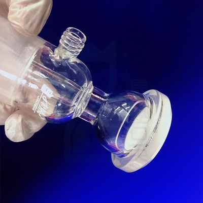 Laboratorium speciaal hoge temperatuur corrosiebestendig kwartsinstrument kwartscontainer