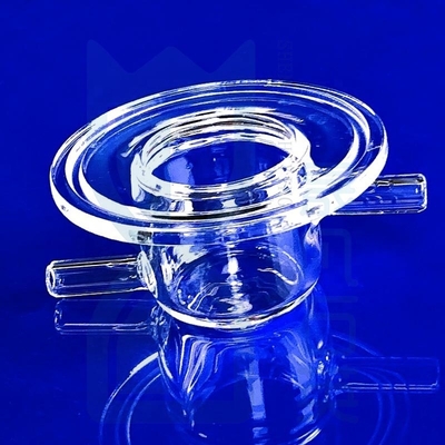 Op maat gemaakte vloeistofmeting met hoge temperatuur 50 ml-1000 ml kwartsreactor